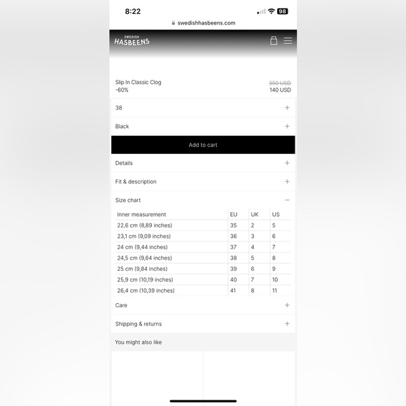 Swedish Hasbeens Clog - Picture 14 of 14